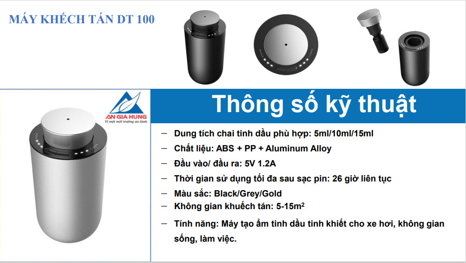 Máy khuếch tán DT100