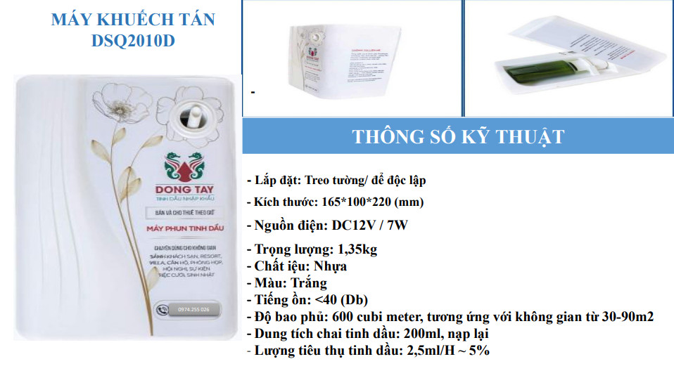 MÁY KHUẾCH TÁN DSQ2010D