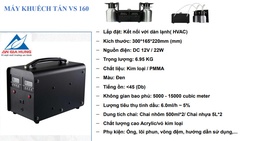 [MKT VS 160] MÁY KHUẾCH TÁN VS 160